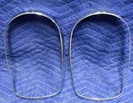 Set Of (a Pair) Mercedes Bosch Pagoda W113 Sl Headlight Bezels 1305542035-1. Fixed Price $399.00.