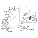 Genuine Ford Door Latch Assembly EK4Z-61264A00-V. Fixed Price $343.17.