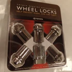 Oem Toyota Accessories Wheel Lock 00276-42960 Fits Multiple Vehicles. Fixed Price $48.80.