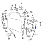 For Mercury Grand Marquis 03-11 AC2Z6321952B Front Door Lock Rod Clip. Fixed Price $17.21.