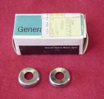 Nos 72 73 74 75 76 77 78 79 80 81 82 Corvette Door Lock Cylinder Cap Case Pair. Fixed Price $17.95.