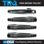 Trq Black Outside Exterior Door Handle Set Of 4 For Gm Pickup Suv. Fixed Price $69.95.