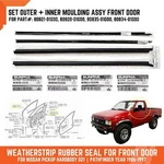 Weatherstrip Seal Windows Glass Door Belt For Nissan Pickup D21 Hardbody 88-96. Fixed Price $89.90.