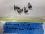 2000 Toyota Lexus RX300 Door Latch Lock Set Of Screws Bolt Front Rear. Fixed Price $14.95.