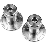 1/2"-13 Gm Door Striker Bolt Kit Aluminum Plate Style Machined Finish. Fixed Price $64.99.
