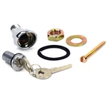 65-66 Ford Mustang Trunk Lock Cylinder & Sleeve Kit W/ Keys, 64 1/2 Lid Catch. Fixed Price $47.60.