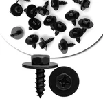 10PCS Bumper Cover Mud Flaps Wheel Wells Screws Bolts Compatible M, Black. Fixed Price $9.11.