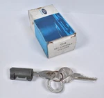 New Vtg 1960'S Oem Ford Fomoco Trunk Tailgate Lock Cylinder With Keys. Fixed Price $35.00.