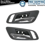Trq Door Handle Inside Interior Front Black Ebony & Chrome For Chevy Gmc. Fixed Price $49.85.