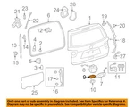 Toyota Oem Sequoia Liftgate Tailgate Hatch-lock Assembly Protector 693080C020. Fixed Price $22.29.