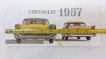 57 Chevrolet Station Wagon Sales Brochure, Lhd.. Fixed Price $17.96.