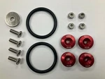 Blackworks Bwr Quick Release Fastener Set Red Bumper Trunk Fender Hatch. Fixed Price $19.95.