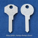 Set Original Lincoln Mercury Key Blanks Ignition / Trunk H10 H9 1932-1952 Nos. Fixed Price $49.00.
