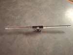 Mercedes W116 350 Se A1166890130 Glove Box Lock Strip Chrome. Fixed Price $20.00.