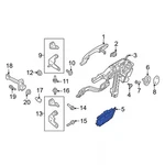 Genuine Ford Exterior Door Handle LJ6Z-7822404-AA. Fixed Price $30.26.