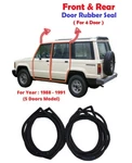 Isuzu Trooper / Bighorn 5D Model (1988-1991) Door Rubber Seal Set 4. Fixed Price $275.00.