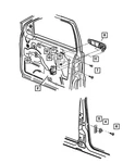 Genuine Mopar Front Door Latch Left 55363473AG. Fixed Price $213.58.