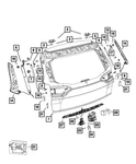 Genuine Mopar Lock Cylinder Shield 68228497AB. Fixed Price $61.77.