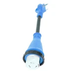 Rv Power Cord Adapter 30 To 50 Twist Lock Female Camper Detachable. Fixed Price $18.14.