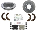 Ameribrakes Rear Pads Hardware Disc Rotors Fits For 2010-2021 Lexus GX460. Fixed Price $199.00.
