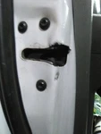 2013 Ford E350SD Super Duty Left Driver Front Door Latch Assembly. Fixed Price $83.00.