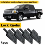 4PCS Door Lock Knobs For 2007-2013 Gmc Sierra 1500 2500 3500 Excludes Classic. Fixed Price $11.99.