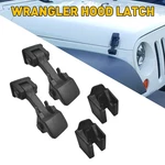 For 2007-2017 Jeep Wrangler Jk Hood Catch Lock Latch Buckle Brackets Black 2PCS. Fixed Price $21.99.