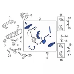 Genuine Ford Latch MB5Z-78219A64-F. Fixed Price $127.31.