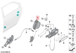 Genuine Bmw G70 I20 740IX 750EX 760IX Door Lock Right 51227932210. Fixed Price $535.22.