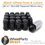 Nuts & Locks Black For Nissan Cedric MK10 99-04 On Aftermarket Wheels. Fixed Price $40.35.