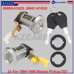 Door Lock Set W/ Keys For Nissan Pickup D21 Pathfinder 80600-01G25 80601-01G25. Fixed Price $11.98.