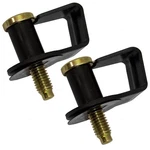 2 Pc Set Door Lock Striker Bolts 7/16 14" Fits Lincoln Mercury Ford Van Pickup. Fixed Price $26.50.