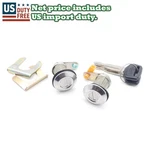 Fit Toyota Tercel Corsa AL10 AL11 AL12 2DOOR Sedan Lock & Retainer Clip Set. Fixed Price $72.59.
