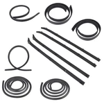 10 Piece Door Weatherstrip Seal Kit For 1980-1993 Dodge Ram D150-350. Fixed Price $136.80.