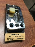 1955 Olds Striker Plate Nos 4664963 4664964 Pair. Fixed Price $149.99.
