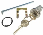 Trunk Lock Set With Keys For 1957-1958 Cadillac Deville Eldorado Series 62. Fixed Price $34.98.
