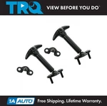 Trq Black Hood Latch & Catch Bracket Pair Kit Lh Rh For Wrangler Cj Dj. Fixed Price $34.95.