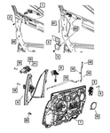 Genuine Mopar Front Door Latch Left 4589421AE. Fixed Price $142.78.