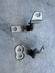2014 Ford Focus Front Door Hinges Upper & Lower Pair Set Left Side - Silver Oem. Fixed Price $43.20.