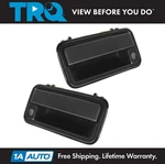 Trq Black Front Exterior Outside Door Handle Pair Set Of 2 For Gm Pickup Truck. Fixed Price $54.95.