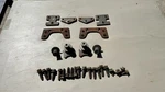 1969-70 C-body Latch Hinge Mounting Backing Reinforcement Plates Hardware Bolts. Fixed Price $99.00.
