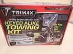 Trimax Keyed Alike Towing Kit, Model# TCP100 Brand New. Fixed Price $101.99.