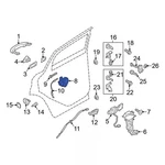 Genuine Ford Door Lock Actuator Motor BF6Z-5426412-B. Fixed Price $170.62.