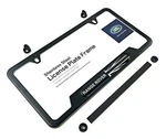 Range Rover Black Union Jack Steel License Plate Frame Genuine LRN61610. Fixed Price $57.95.