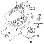 Genuine Nissan Striker 84620-01E00. Fixed Price $68.22.