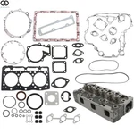 Compatible For Kubota D1105 Engine Complete Cylinder Head & Full Gasket Kit. Fixed Price $205.36.