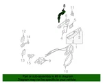 New Genuine Nissan Cylinder Set Door Lock,l H0601EA025 / H0601-EA025 Oem. Fixed Price $72.20.