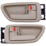 Lcyolada 2PCS Interior Door Handles Driver & Passenger Side Pieces, Beige. Fixed Price $21.56.
