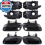 Lujuntec 8PCS Exterior Interior Driver Passenger Side Front Rear Door Handles. Fixed Price $47.25.
