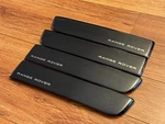 Oem 2010-2012 Land Range Rover Hse L322 Piano Black Door Wood Trim Set. Fixed Price $199.90.